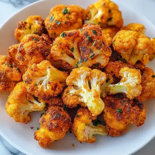 Crispy Buffalo Cauliflower Bites
