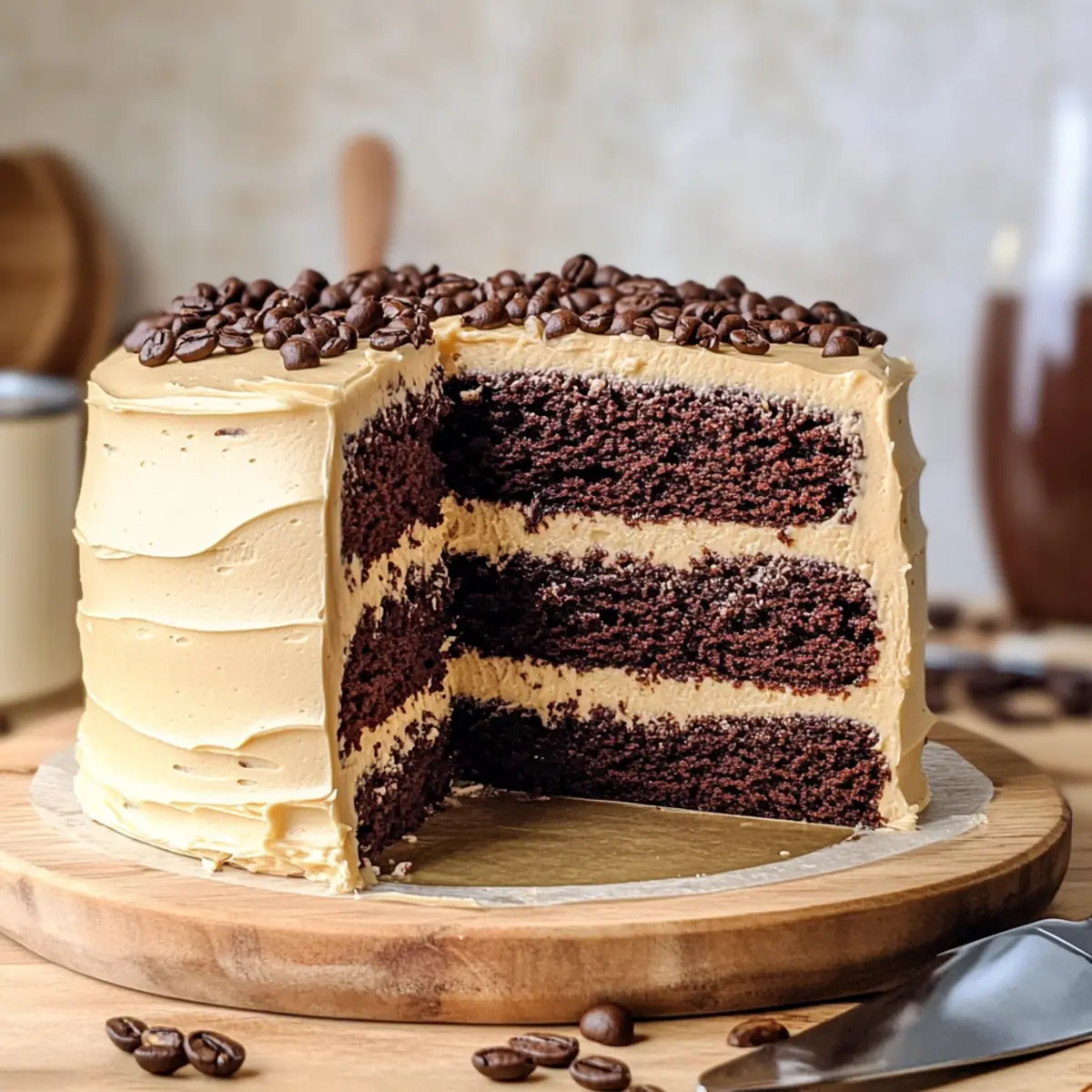 Coffee Chocolate Cake