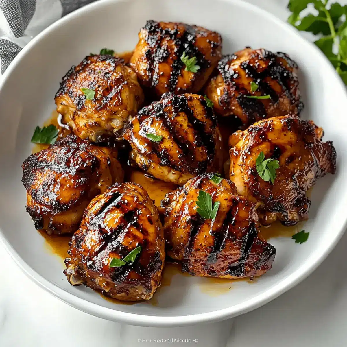 Grilled Chicken Thighs Recipe