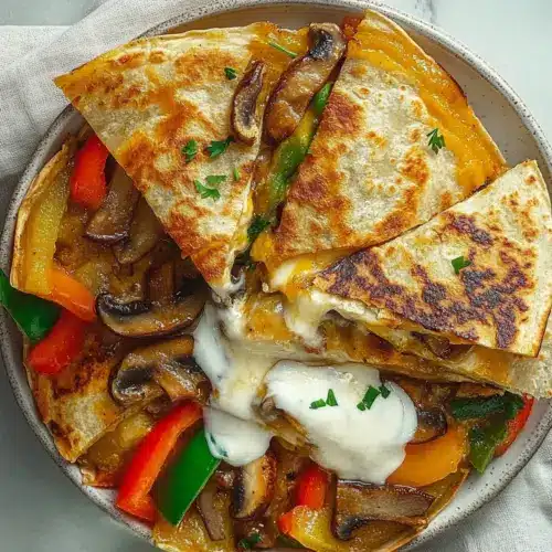 Quick Veggie Skillet Quesadillas