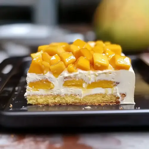 Mango Tres Leches Cake