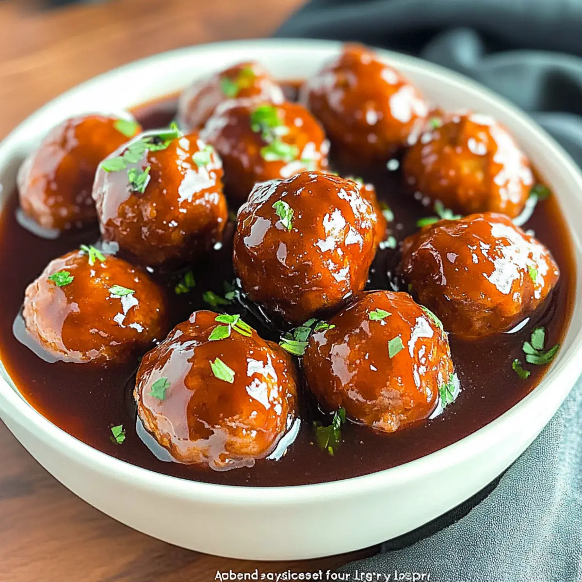 Homemade Honey Garlic Sauce for Meatballs
