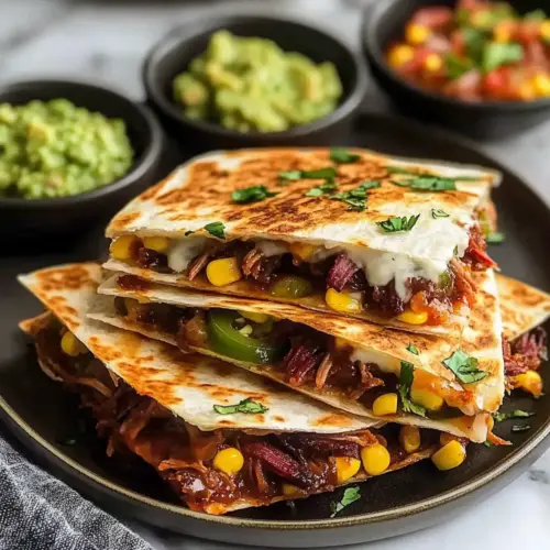BBQ Rib Quesadillas