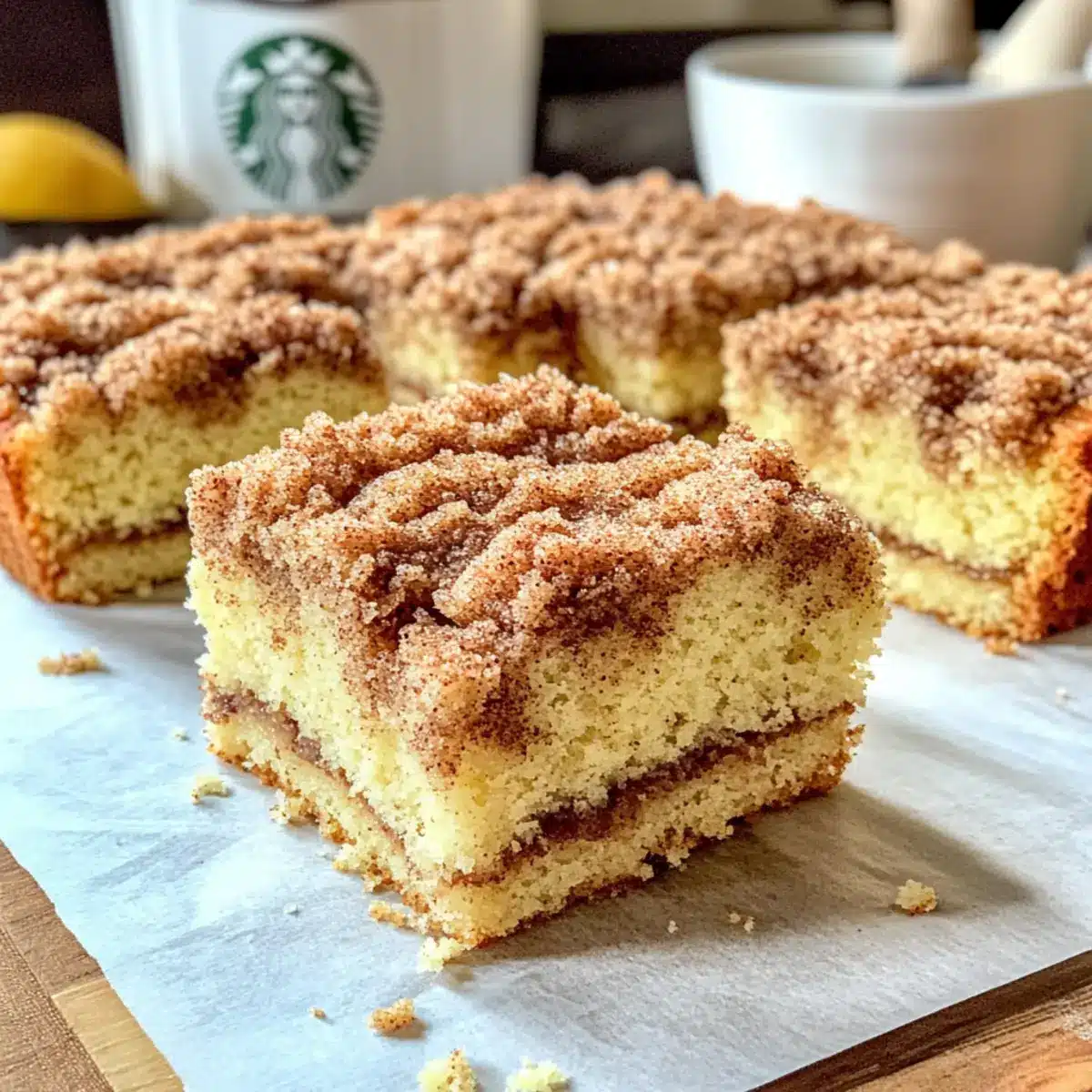 Starbucks Cinnamon Coffee Cake