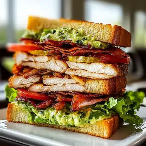 Crispy Beef Bacon Chicken Club Delight