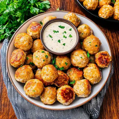 Ranch Chicken Meatballs