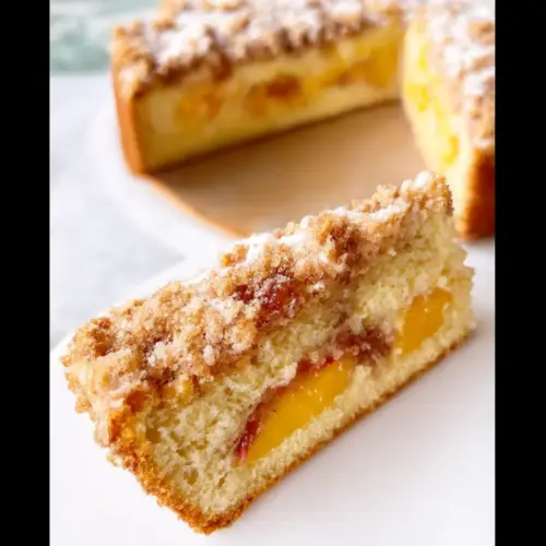 Peach Coffee Cake