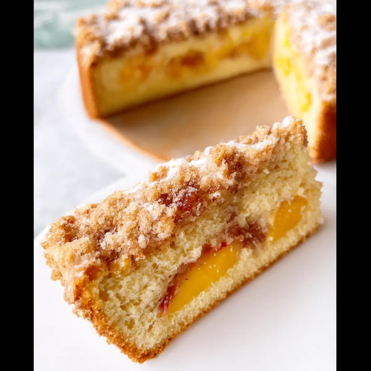 Peach Coffee Cake