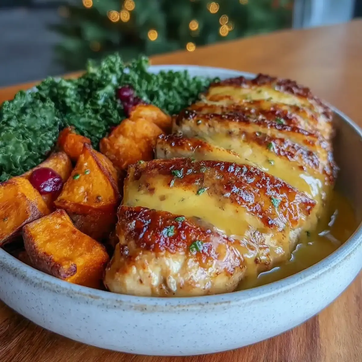 Maple Dijon Chicken Bowl